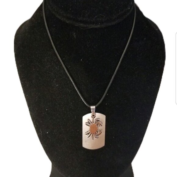 Cancer Zodiac Necklace - Picture 4 of 5